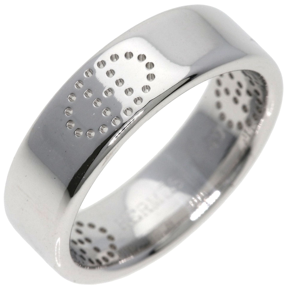 HERMES   Ring Evelyne Ring #49 K18 White Gold Ladies