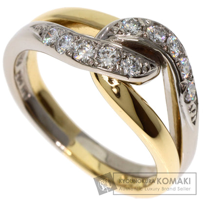 MIKIMOTO   Ring Diamond Two-Tone  K18 Yellow Gold K14WGLadies