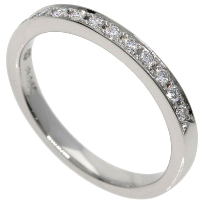 4℃ Diamond half-eternity Ring Platinum PT950 Ladies [Used]