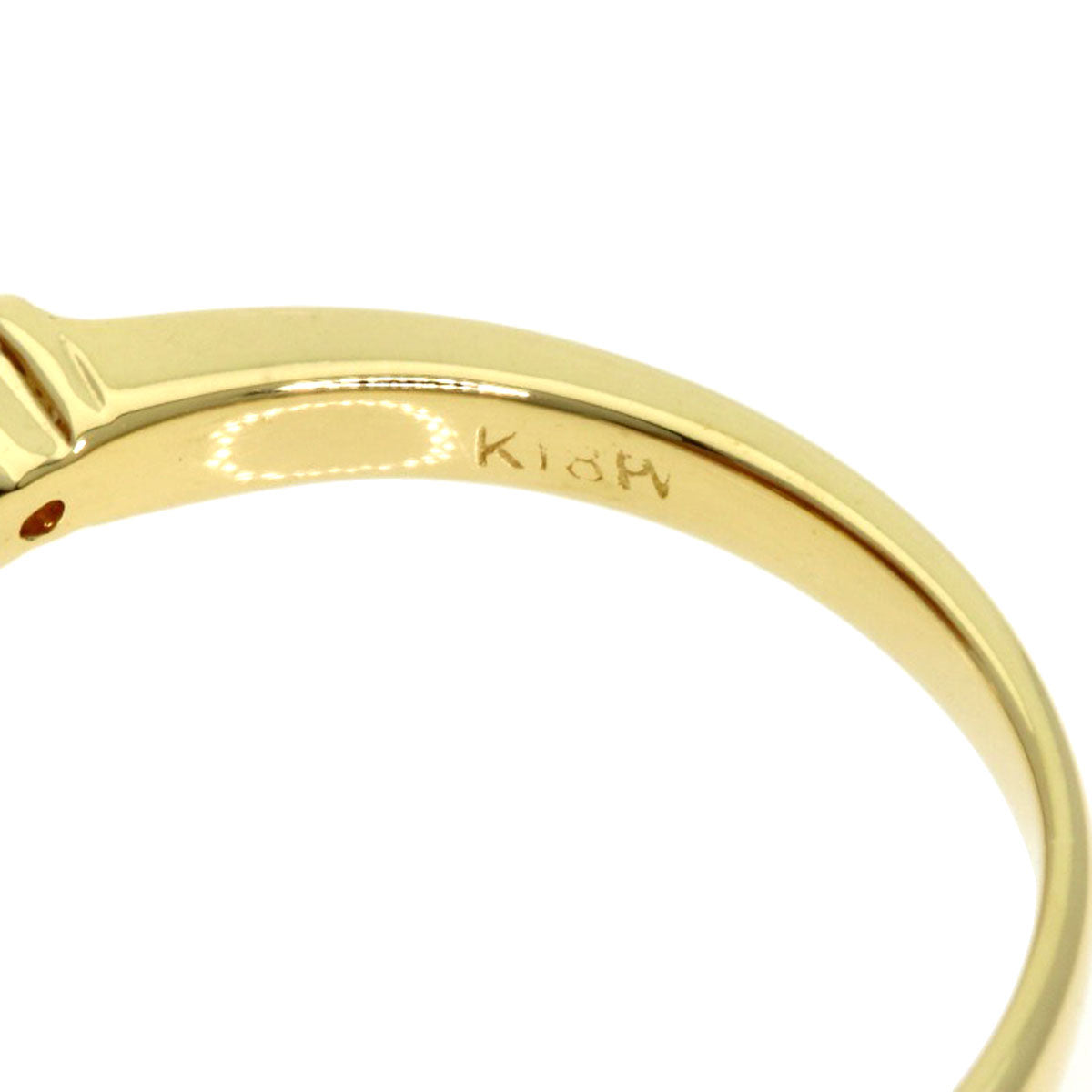 Ponte Vecchio   Ring Flower motif Diamond K18 Yellow Gold Ladies