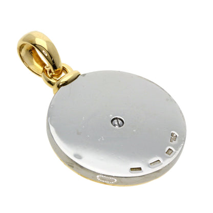 BVLGARI   Pendant top Horoscope 1P Diamond K18 Yellow Gold Stainless SteelLadies