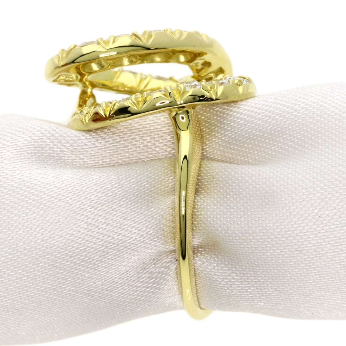 TIFFANY&Co.   Ring Vintage Diamond K18 Yellow Gold Ladies