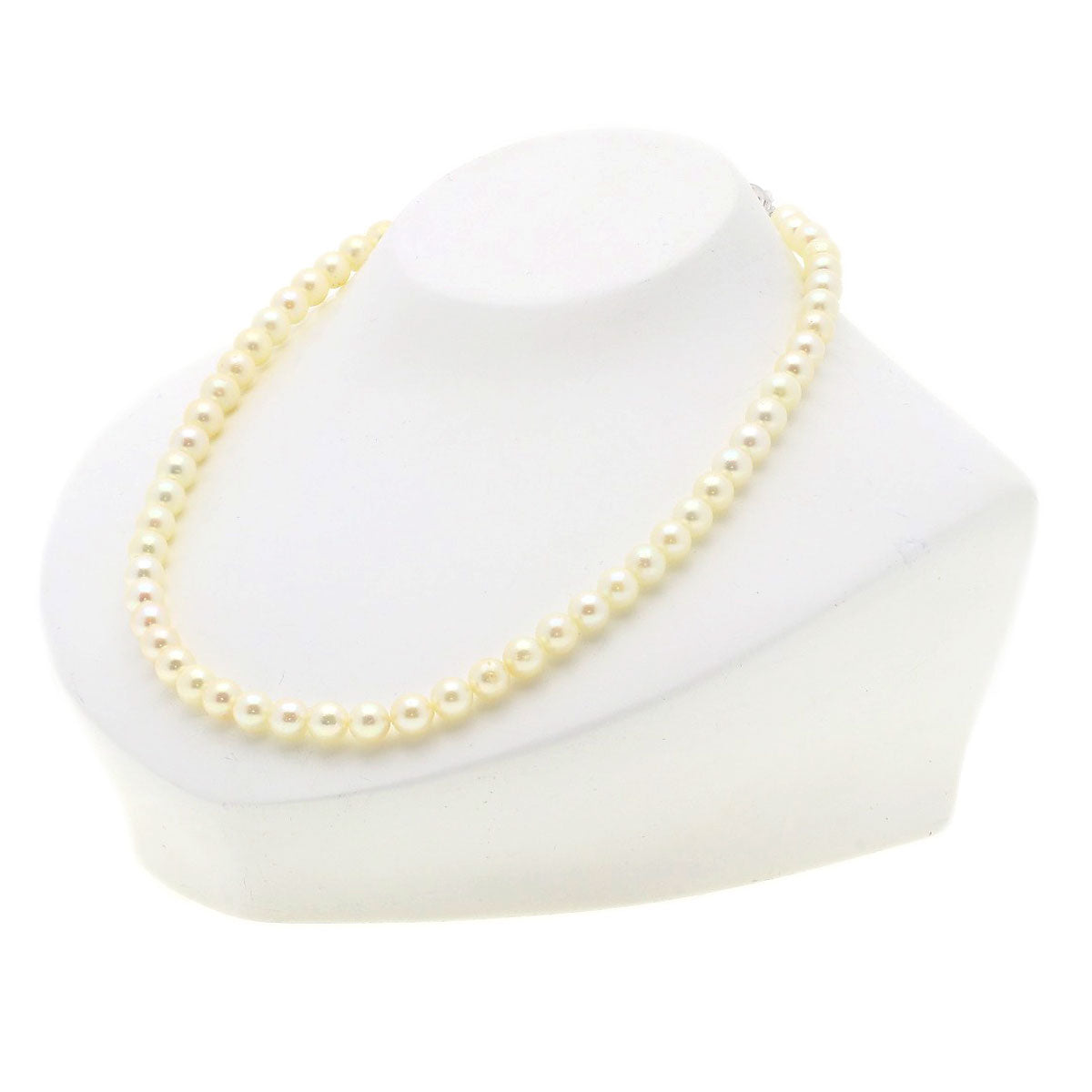 Pearl Pearl Necklace Silver 30g　Ladies