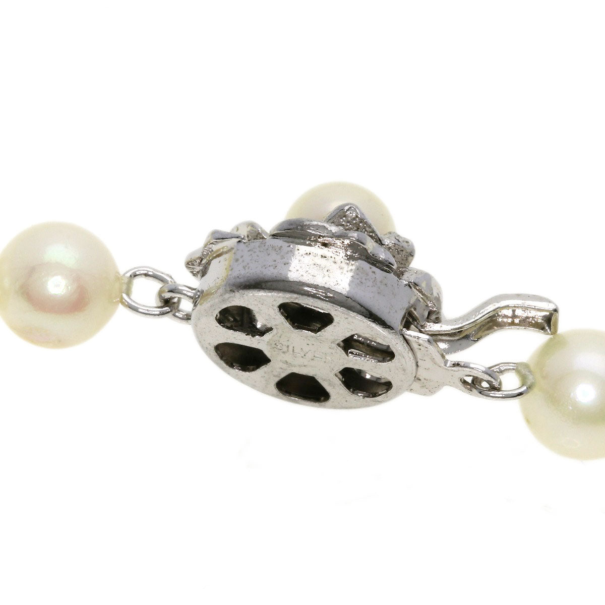 Pearl Pearl Necklace Silver 30g　Ladies