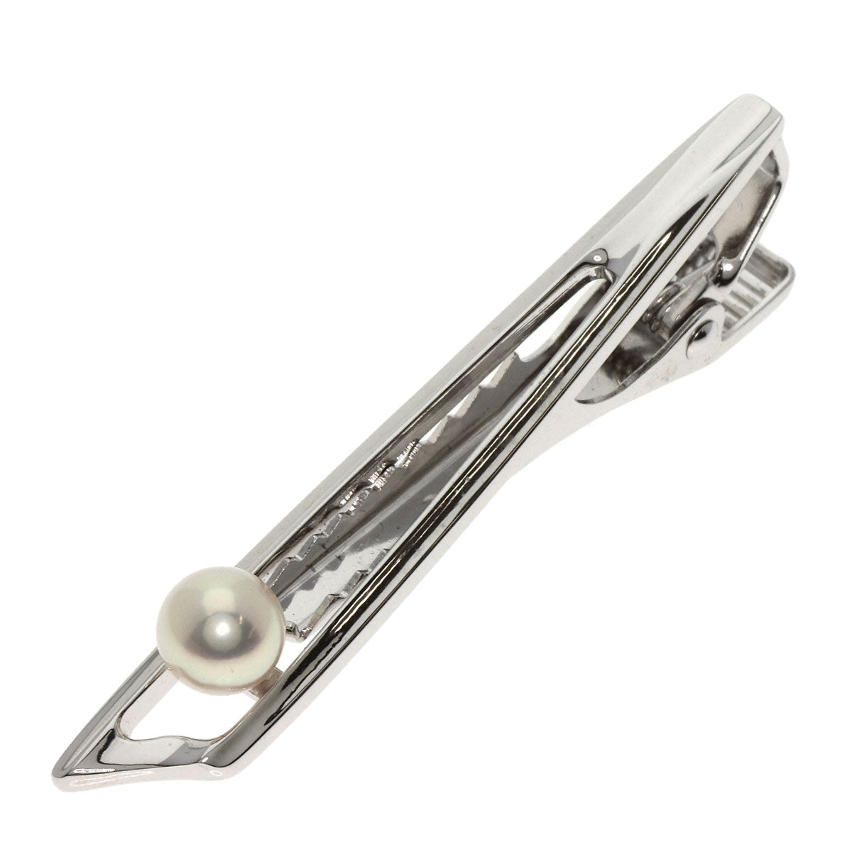 MIKIMOTO   Tie pin Pearl Pearl Silver mens