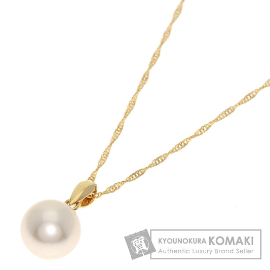 Pearl Pearl Necklace K18 Yellow Gold  1.7g　Ladies