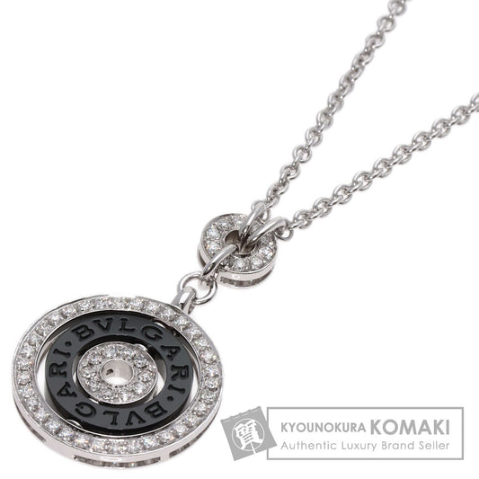 BVLGARI   Necklace Cherchi Astrale Diamond K18 White Gold Ladies