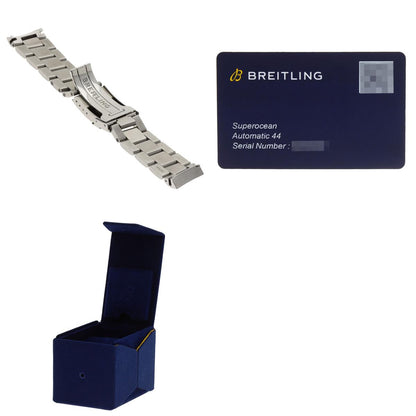 ブライトリング A17367 スーパーオーシャン44 腕時計 ステンレススチール/ラバー メンズ 【中古】【BREITLING】