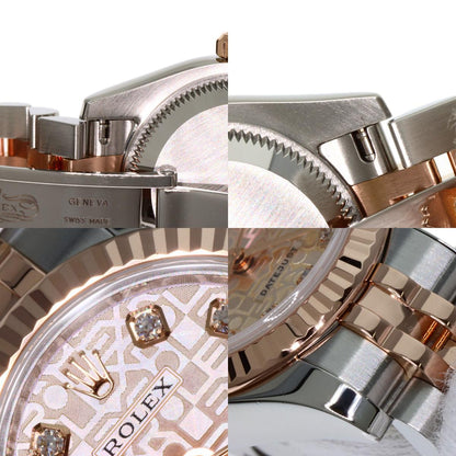 ROLEX DATEJUST 10P Diamond Watches 179171G Stainless Steel/SSxK18PG Ladies