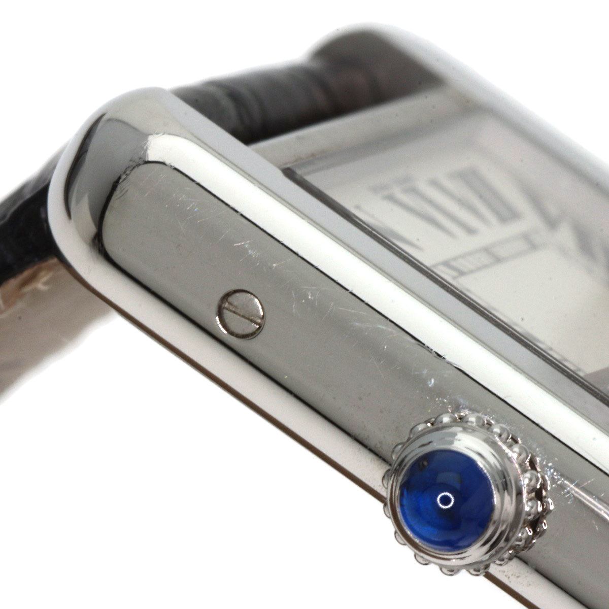 CARTIER Tank solo SM Watches W5200005 Stainless Steel/Leather Ladies