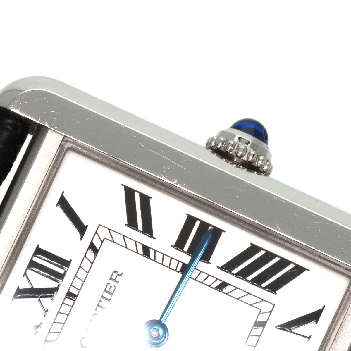 CARTIER Tank solo SM Watches W5200005 Stainless Steel/Leather Ladies