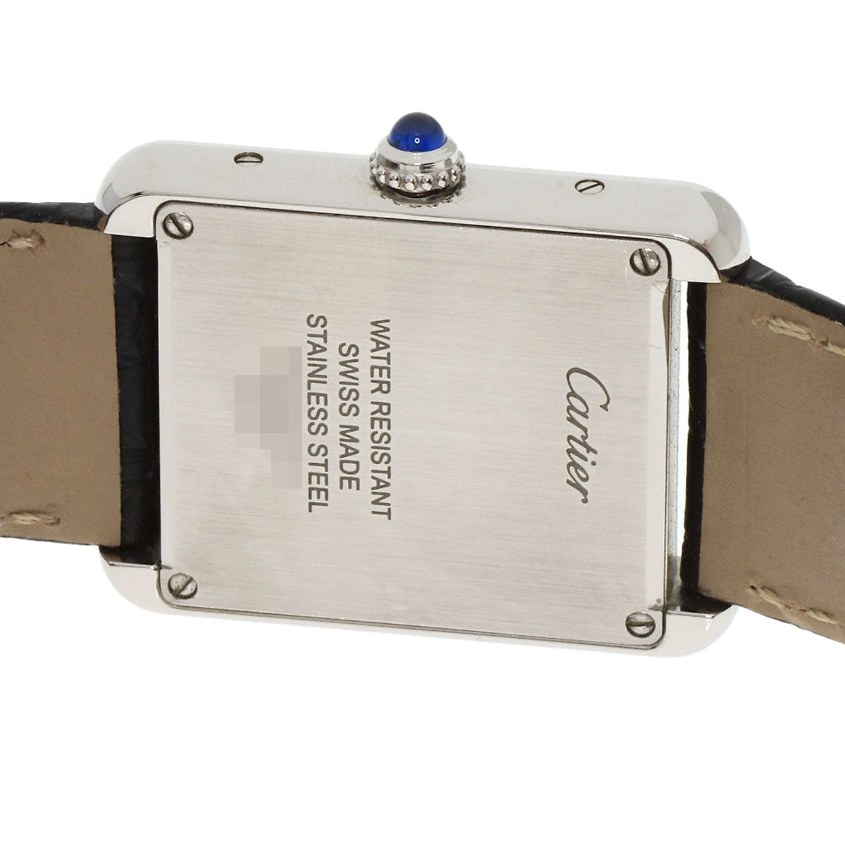 CARTIER Tank solo SM Watches W5200005 Stainless Steel/Leather Ladies