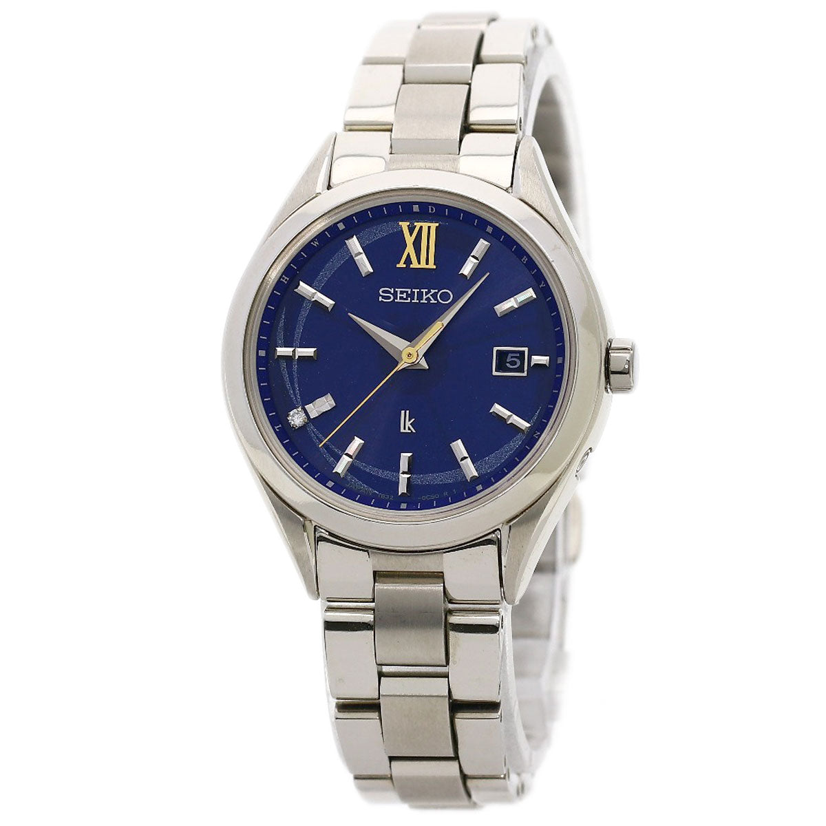 SEIKO Lukia Eternal Blue Limited Watches SSQW075 1B32-0BF0 Titanium/Titanium Ladies