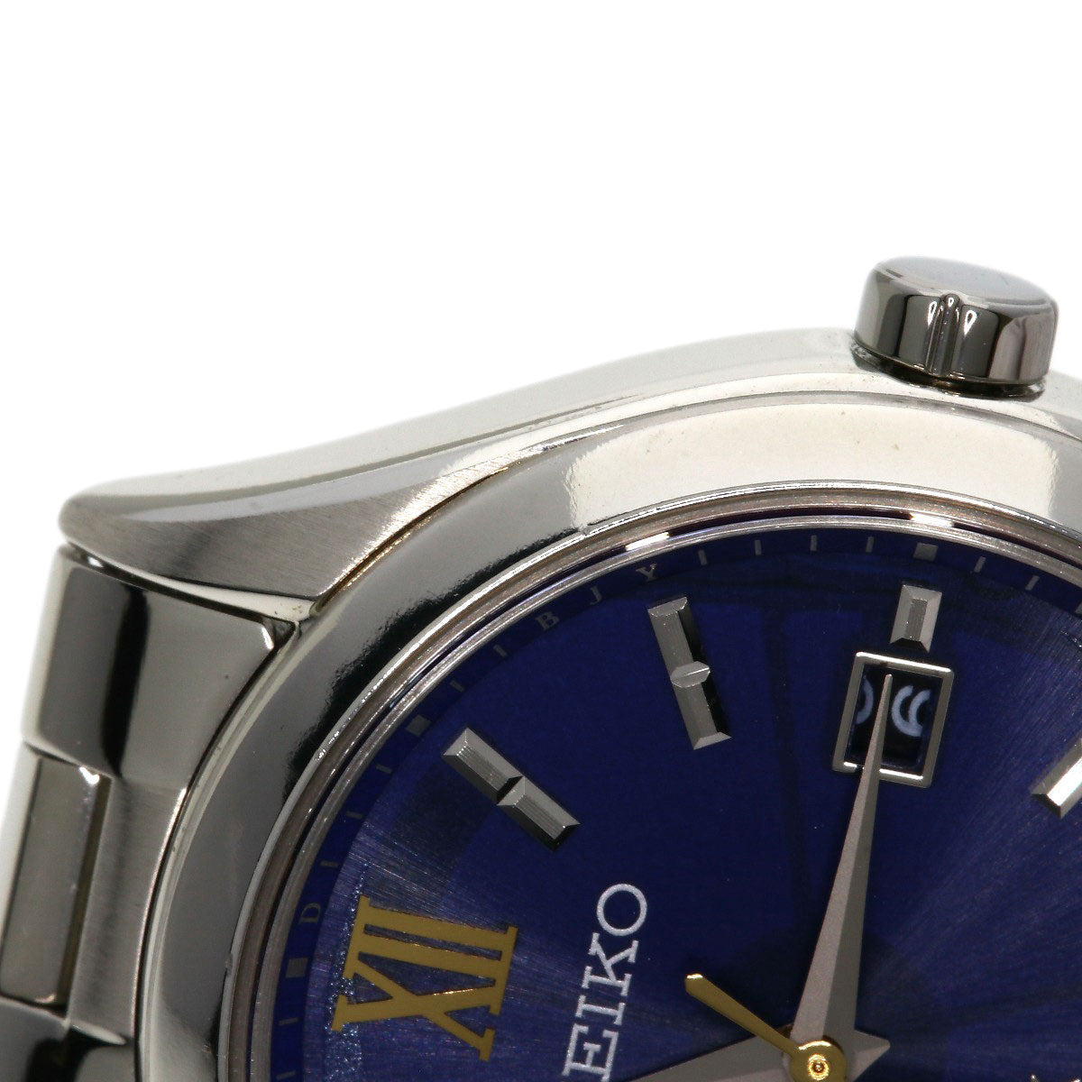 SEIKO Lukia Eternal Blue Limited Watches SSQW075 1B32-0BF0 Titanium/Titanium Ladies