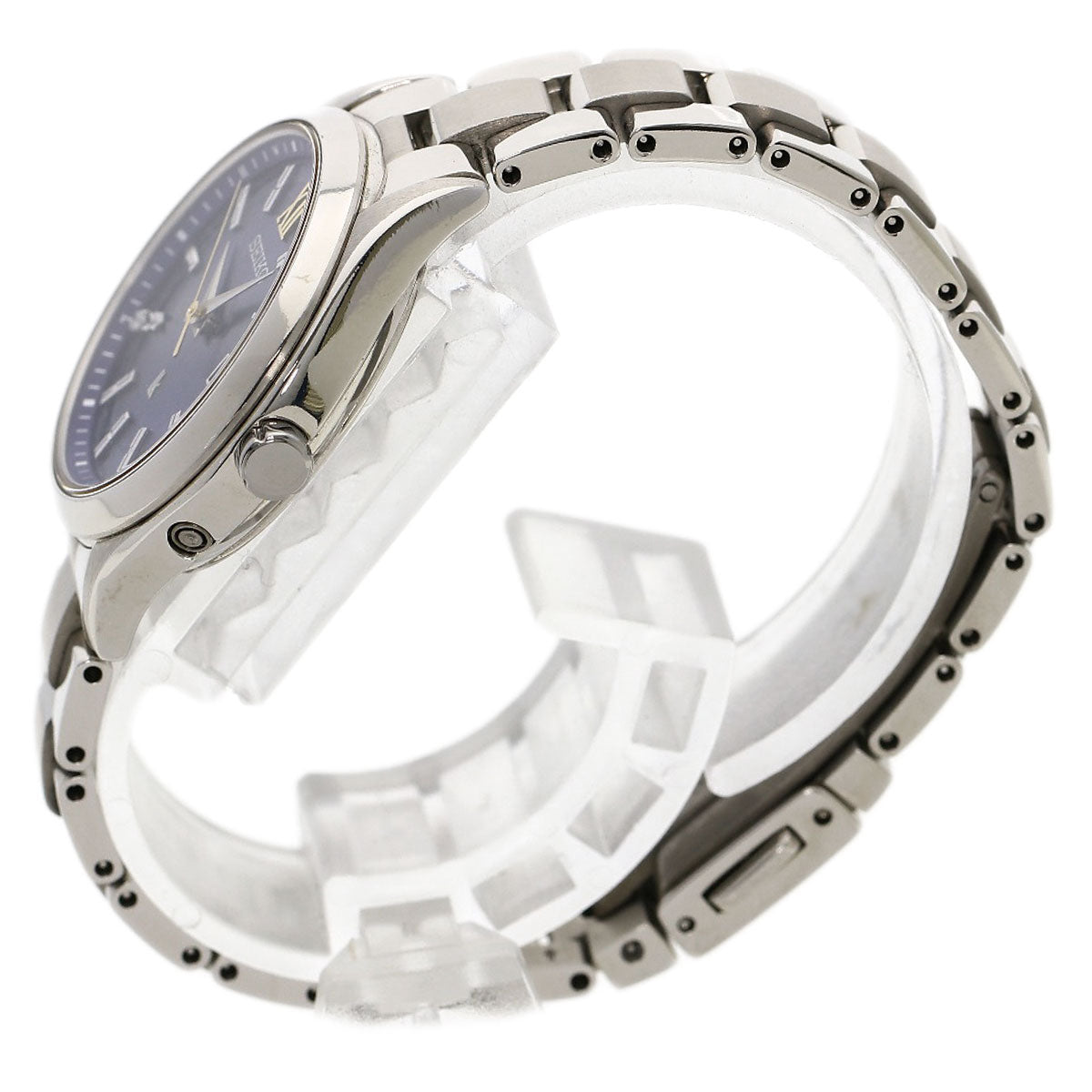 SEIKO Lukia Eternal Blue Limited Watches SSQW075 1B32-0BF0 Titanium/Titanium Ladies