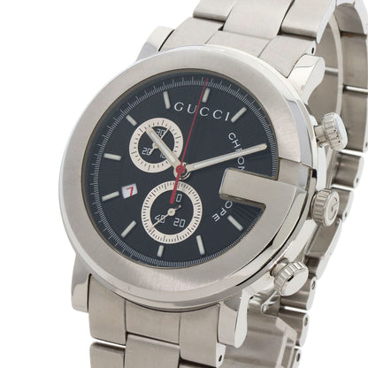 GUCCI G Chrono Watches 101M Stainless Steel/Stainless Steel mens