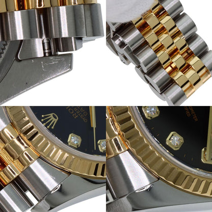 ROLEX DATEJUST 10P Diamond Watches 116233G Stainless Steel/SSxK18YG mens