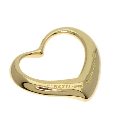 TIFFANY&Co.   Pendant top Open heart K18 Yellow Gold Ladies