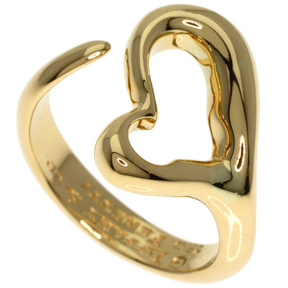 TIFFANY&Co.   Ring Open heart K18 Yellow Gold Ladies