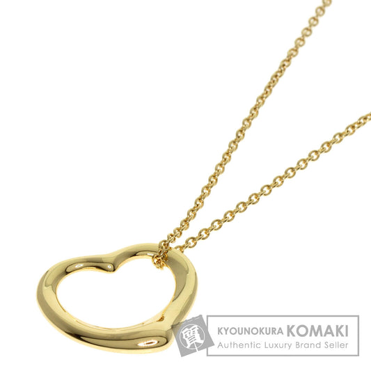 TIFFANY&Co.   Necklace Open heart K18 Yellow Gold Ladies