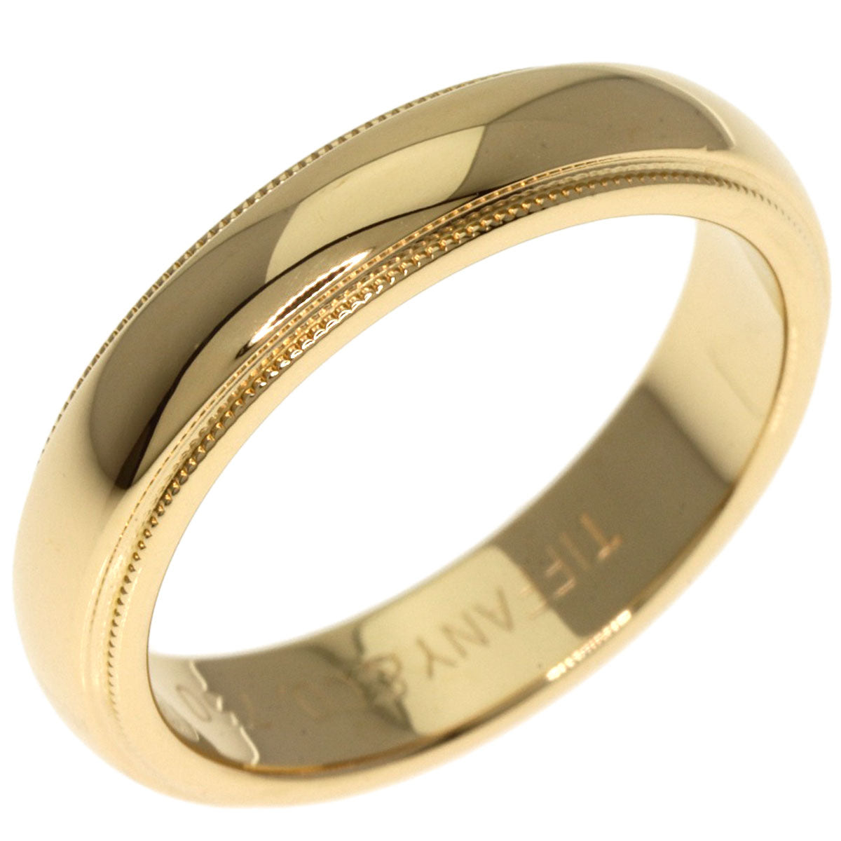 TIFFANY&Co.   Ring Milgrain K18 Yellow Gold Ladies