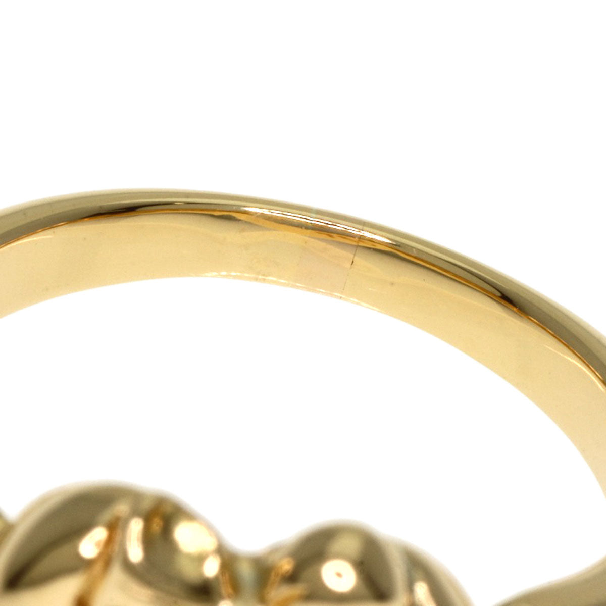 TIFFANY&Co.   Ring Heart ribbon K18 Yellow Gold Ladies