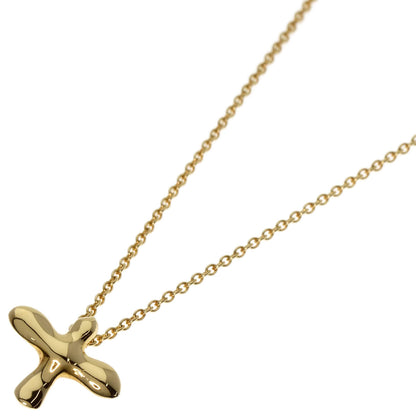 TIFFANY&Co.   Necklace Bird cross K18 Yellow Gold Ladies