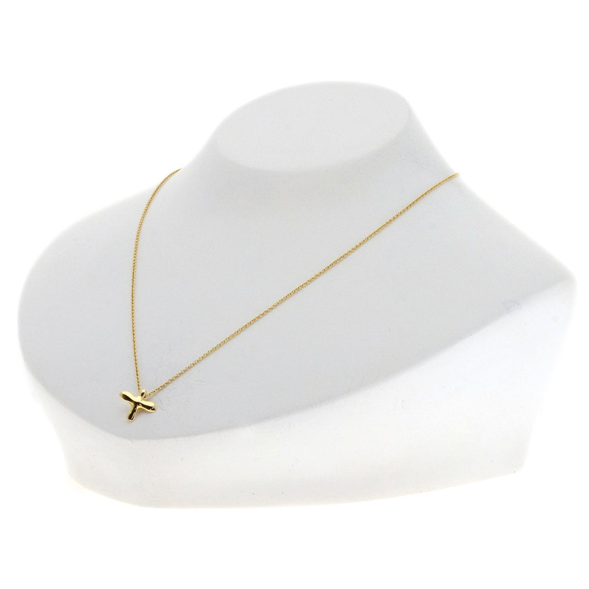 TIFFANY&Co.   Necklace Bird cross K18 Yellow Gold Ladies