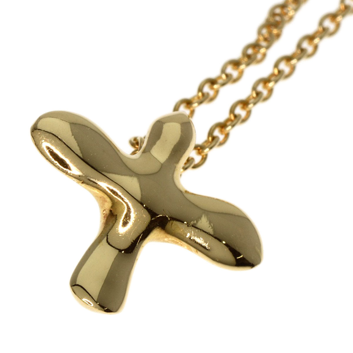 TIFFANY&Co.   Necklace Bird cross K18 Yellow Gold Ladies