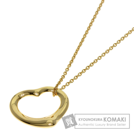 TIFFANY&Co.   Necklace Open heart K18 Yellow Gold Ladies