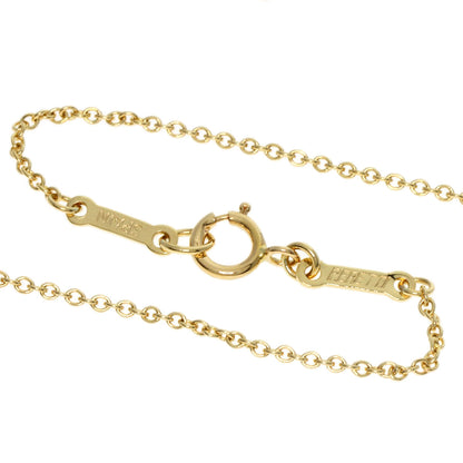 TIFFANY&Co.   Open heart Necklace  K18 Yellow Gold Ladies [Used]