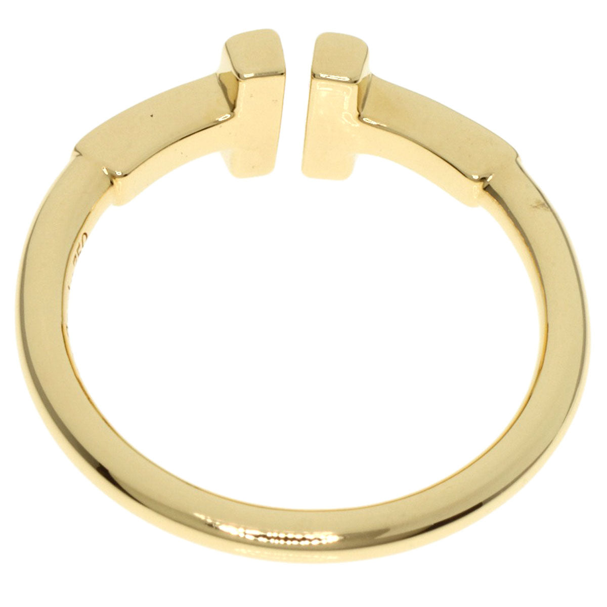 TIFFANY&Co.   Ring T Wire K18 Yellow Gold Ladies