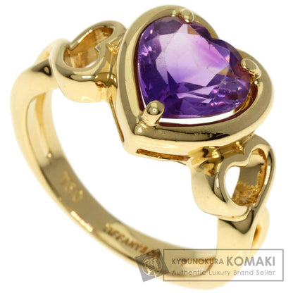 TIFFANY&Co.   Ring Heart Amethyst K18 Yellow Gold Ladies