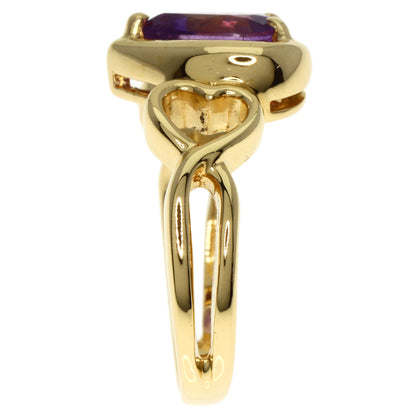 TIFFANY&Co.   Ring Heart Amethyst K18 Yellow Gold Ladies