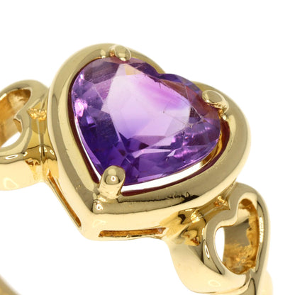 TIFFANY&Co.   Ring Heart Amethyst K18 Yellow Gold Ladies