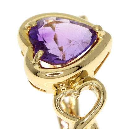 TIFFANY&Co.   Ring Heart Amethyst K18 Yellow Gold Ladies