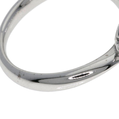 MIKIMOTO Pearl Pearl Diamond Ring K18 White Gold Ladies [Used]