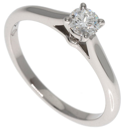 CARTIER   Ring Solitaire Diamond # 49 Platinum PT950 Ladies