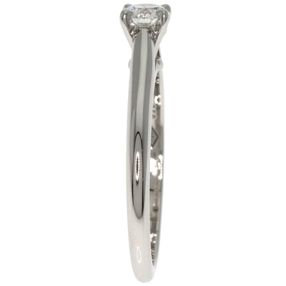 CARTIER   Ring Solitaire Diamond # 49 Platinum PT950 Ladies