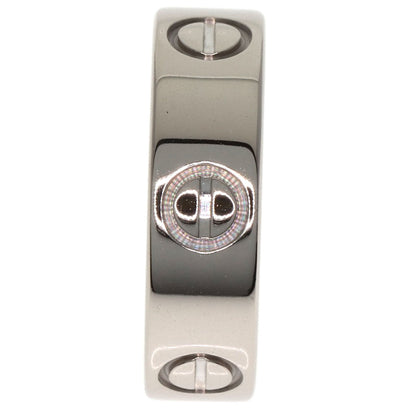 CARTIER love ring #50 Ring K18 White Gold Ladies [Used]
