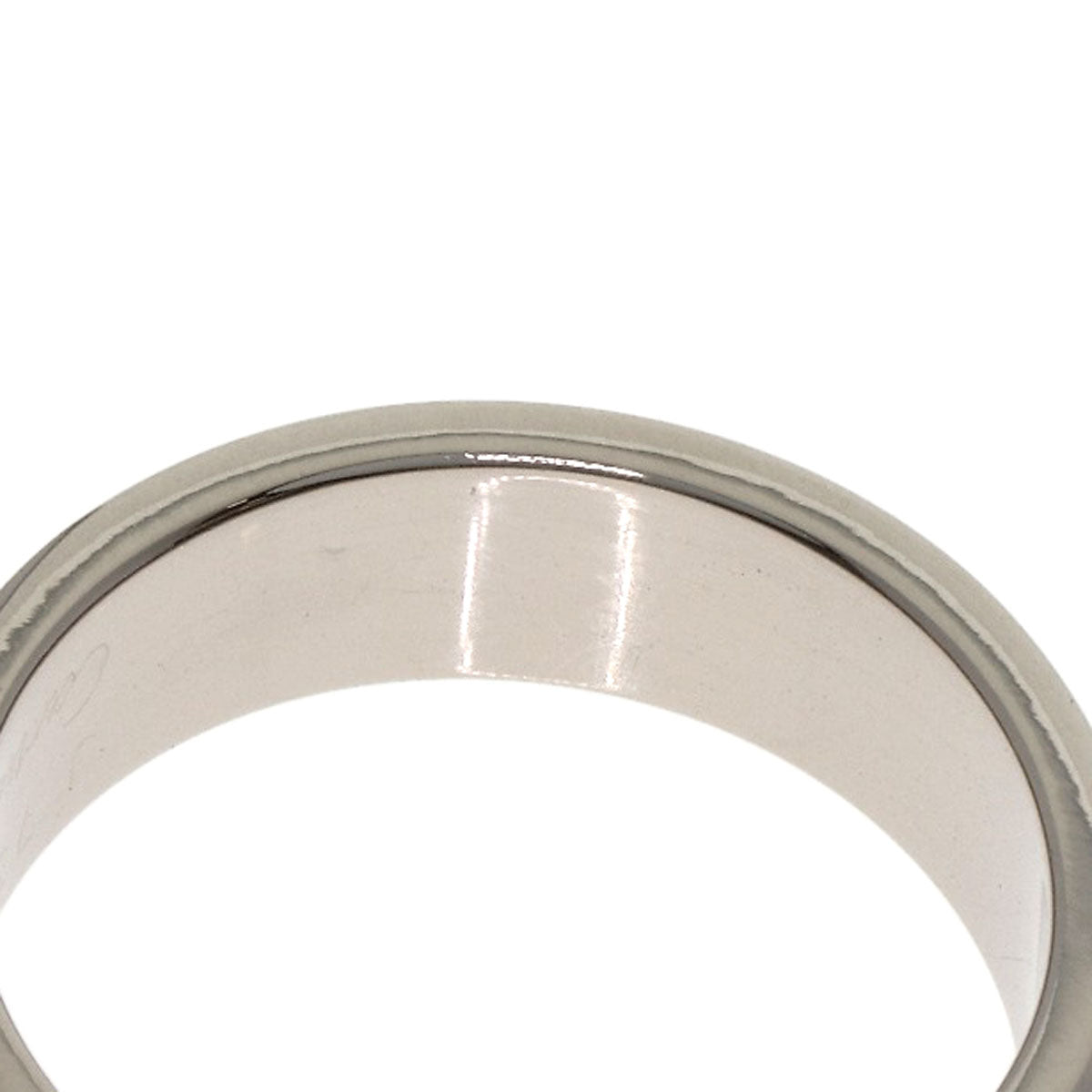 CARTIER love ring #50 Ring K18 White Gold Ladies [Used]
