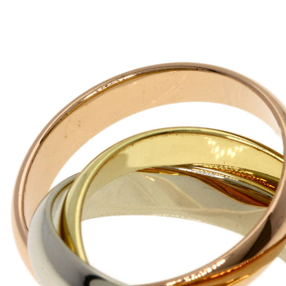 CARTIER Trinity MM #49 Ring K18 Yellow Gold K18 White GoldLadies [Used]