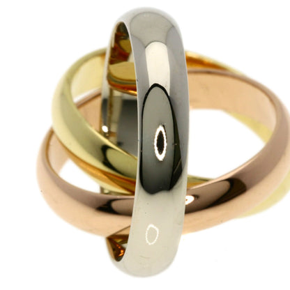 CARTIER Trinity MM #49 Ring K18 Yellow Gold K18 White GoldLadies [Used]