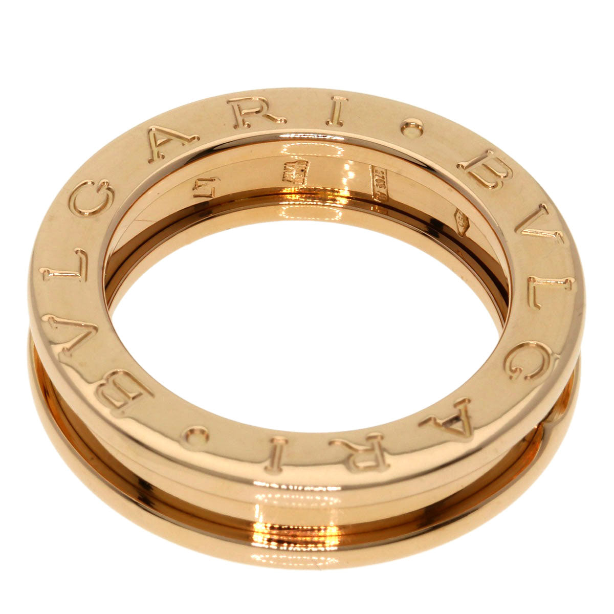 BVLGARI   Ring B.zero1 1 Band #47 K18 Pink Gold Ladies