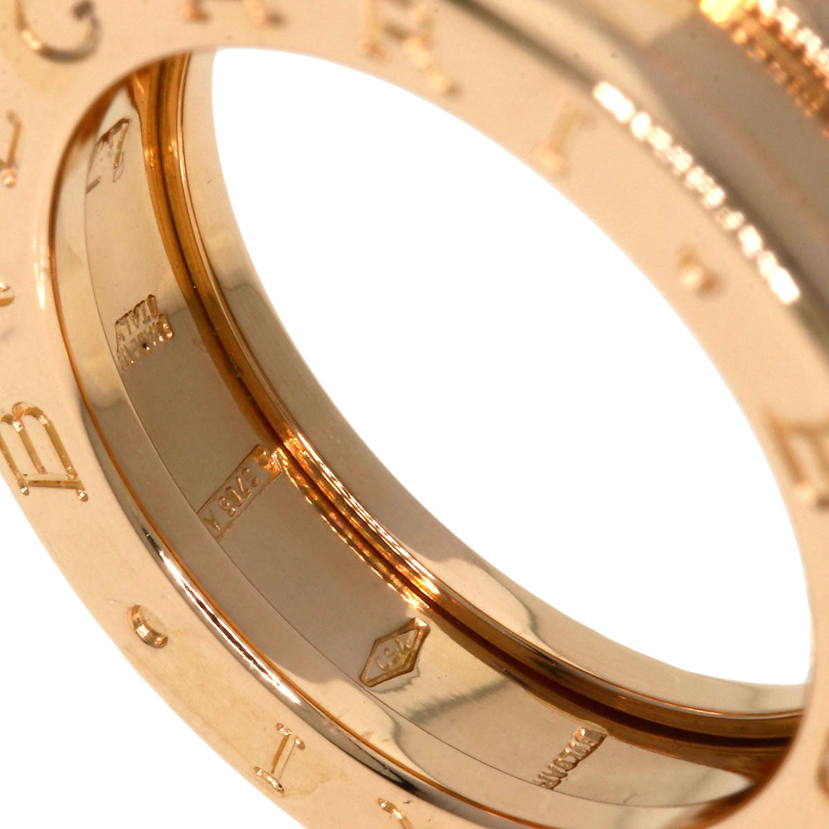 BVLGARI   Ring B.zero1 1 Band #47 K18 Pink Gold Ladies