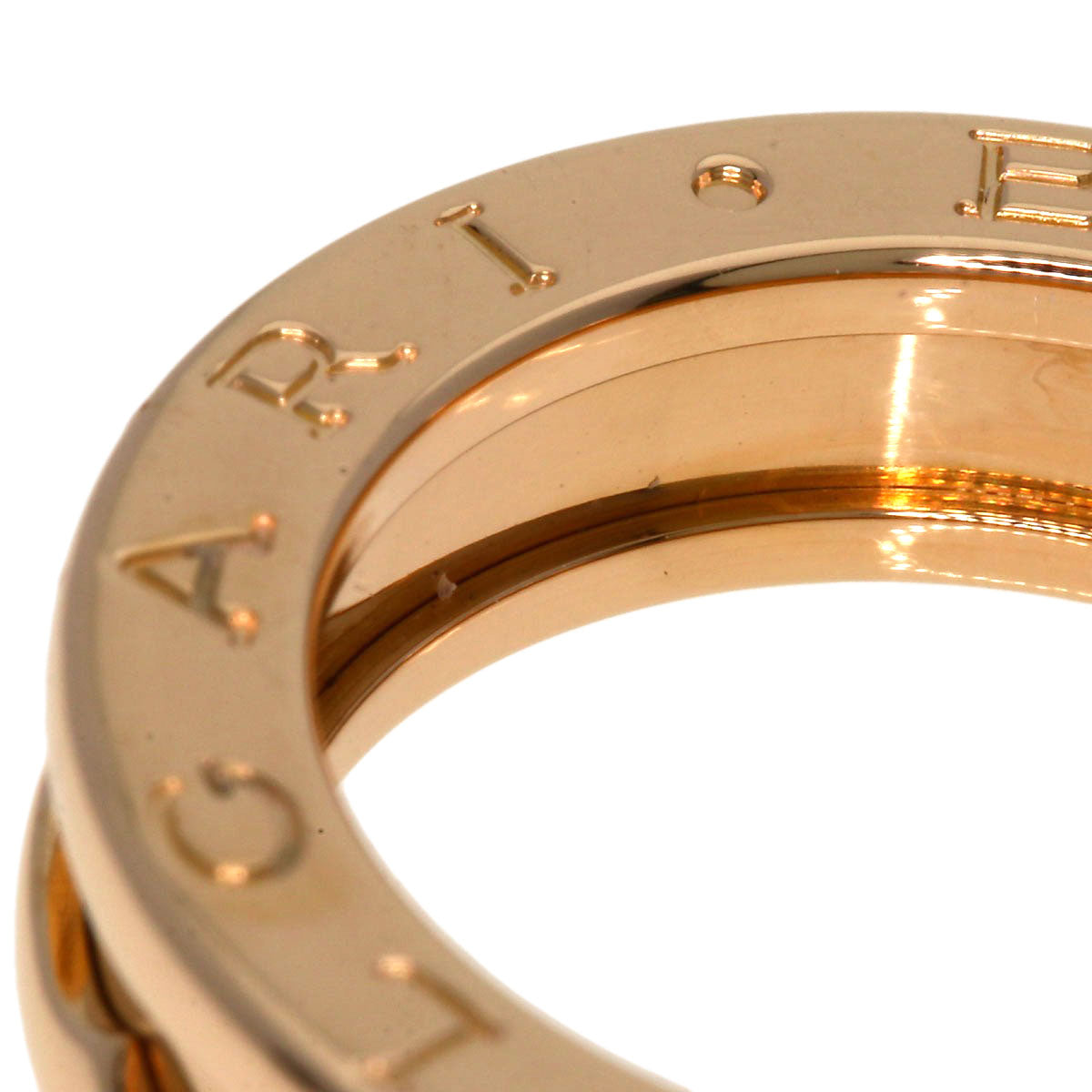 BVLGARI   Ring B.zero1 1 Band #47 K18 Pink Gold Ladies