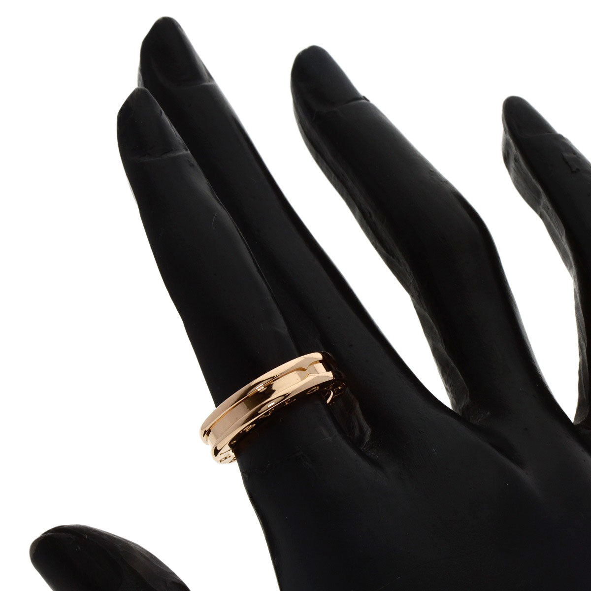 BVLGARI   Ring B-zero1 B-Cello One XS 1 Band #48 K18 Pink Gold Ladies