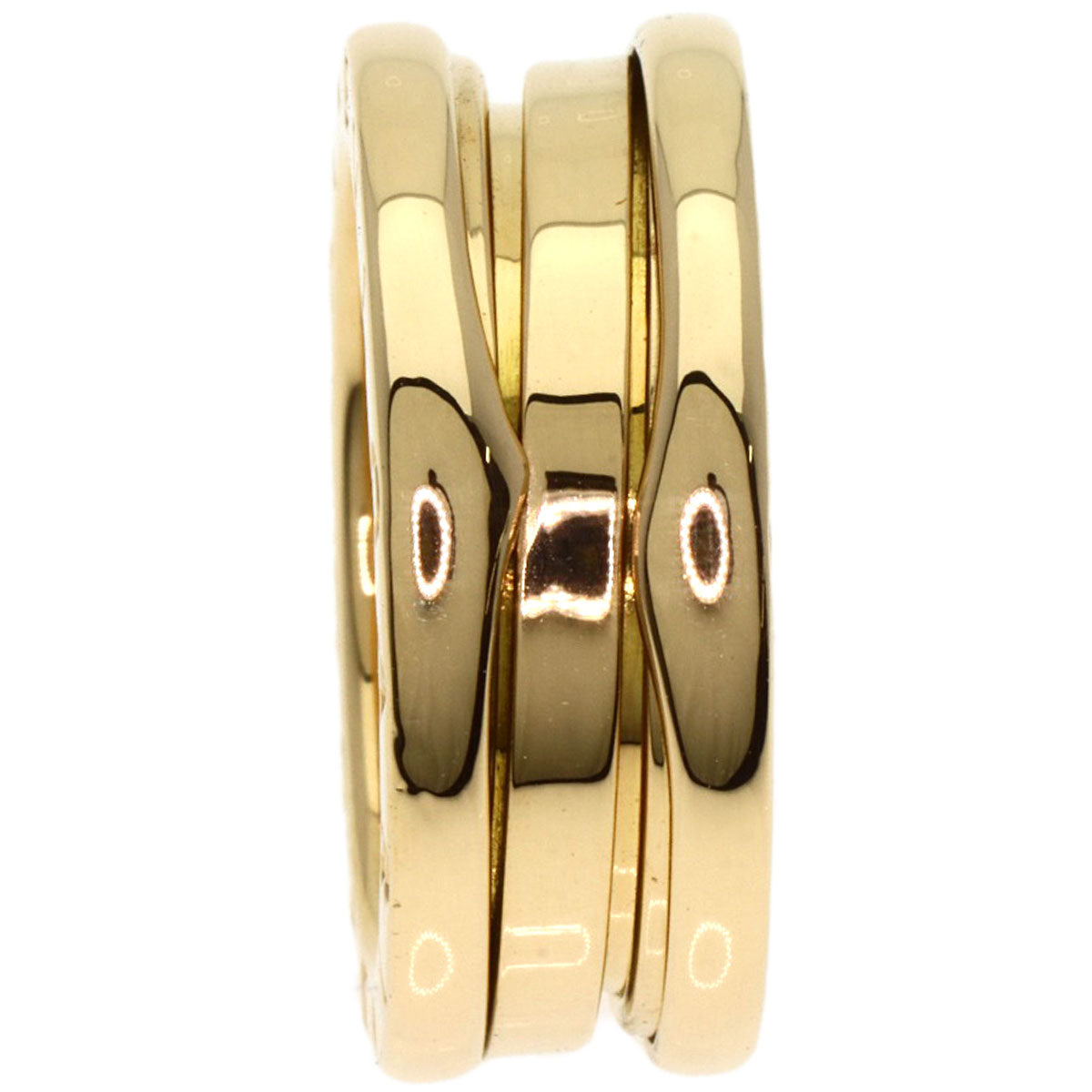 BVLGARI   Ring B.zero1 2 Band #49 K18 Yellow Gold Ladies