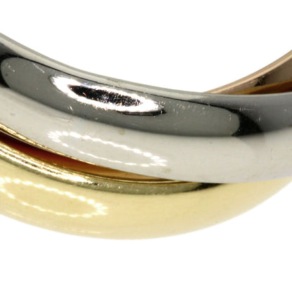 CARTIER Trinity #50 Ring K18 Yellow Gold K18 White GoldLadies [Used]