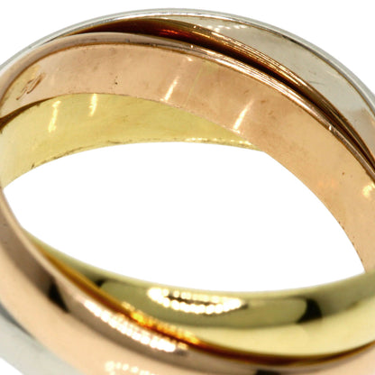 CARTIER Trinity #50 Ring K18 Yellow Gold K18 White GoldLadies [Used]